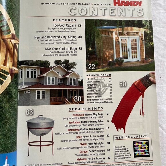 Handyman Club of America Magazine Vol 19 Issue 106 No 3 Jun Jul  2011 Backyard P - Picture 5 of 9